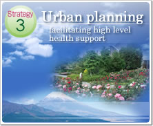 Strategy3 Urban planning facilitating high level health support