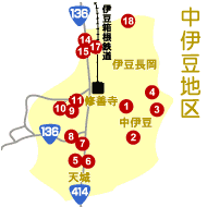 熱海・伊東地区地図