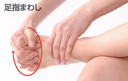 足指まわし